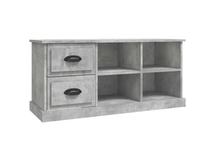 Meuble tv coloris gris 102 cm <strong></strong>  <strong></strong>