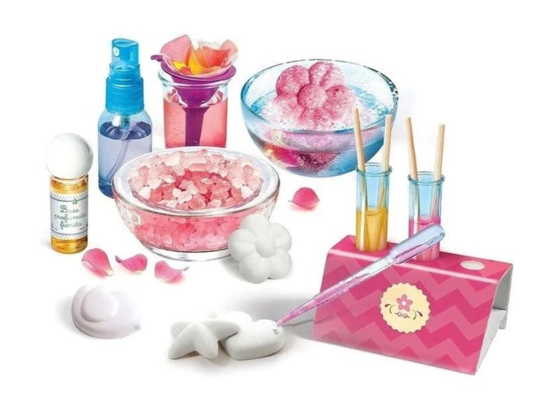  Coffret scientifique clementoni 50887 science  and  jeu - laboratoire de parfums 8005125508877 - Conforama B