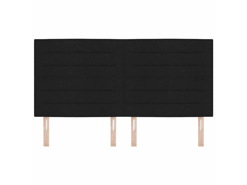  Tête de lit led avec bandes led noir 180 cm tissu shl10834  - Conforama E