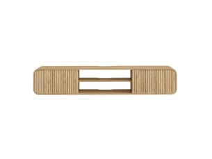 Meuble tv coloris naturel 160 cm HOMVRA  