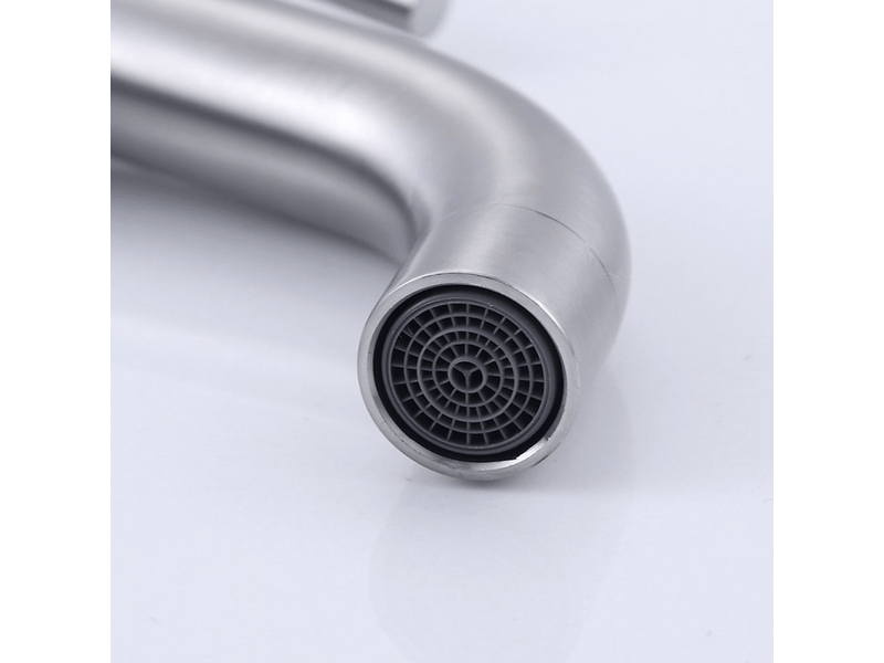  Levier u en acier inoxydable eau froide robinet de salle de bain lavabo robinet de lavabo  - Conforama D