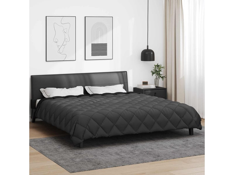 Duvet d'hiver - couette 200 x 200 cm 450 gsm microfibre (100% polyester) - Conforama B