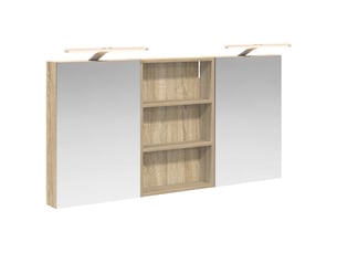 Ensemble de meubles de salle de bain 3 pc 120 x 10,5 x 60,5 cm cf63662