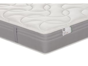 Ensemble matelas et sommier 90x200 cm Ressorts ensachés SIMMONS soutien Ferme épaisseur 26 cm