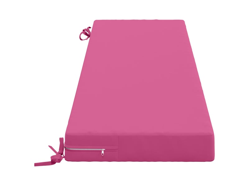  Coussin de banc, coussin d'assise, coussin de canapé soest 100 % polyester rose 140 x 40 x 8 cm cf53462  - Conforama D