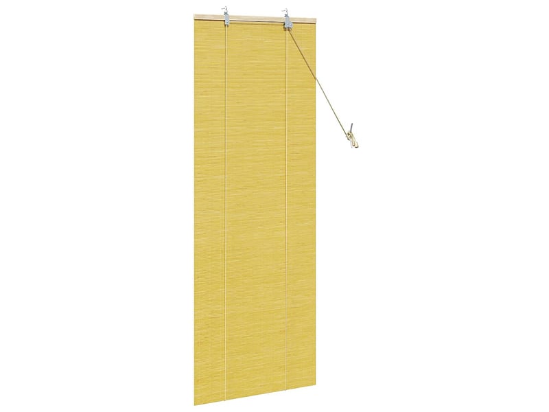  Store enrouleur, store à rouleau jaune 60 x 160 cm bambou cf45274  - Conforama D