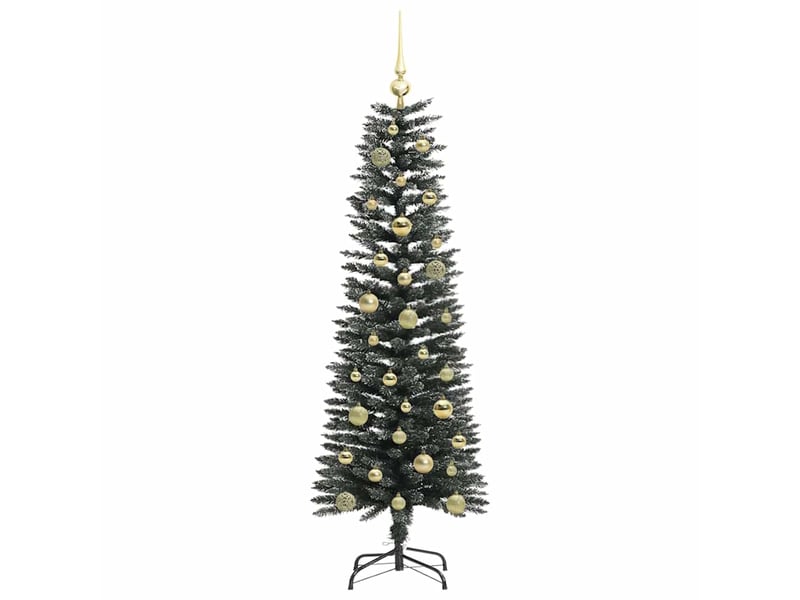 Sapin de noël artificiel, arbre de noël vert 150 cm pvc, plastique et acier shl436 - Conforama D