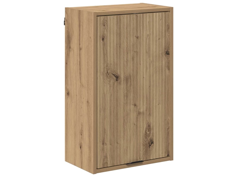  Cabinet de salle de bain, meuble de rangement chêne artisanal 39x23.5x65 cm  - Conforama A