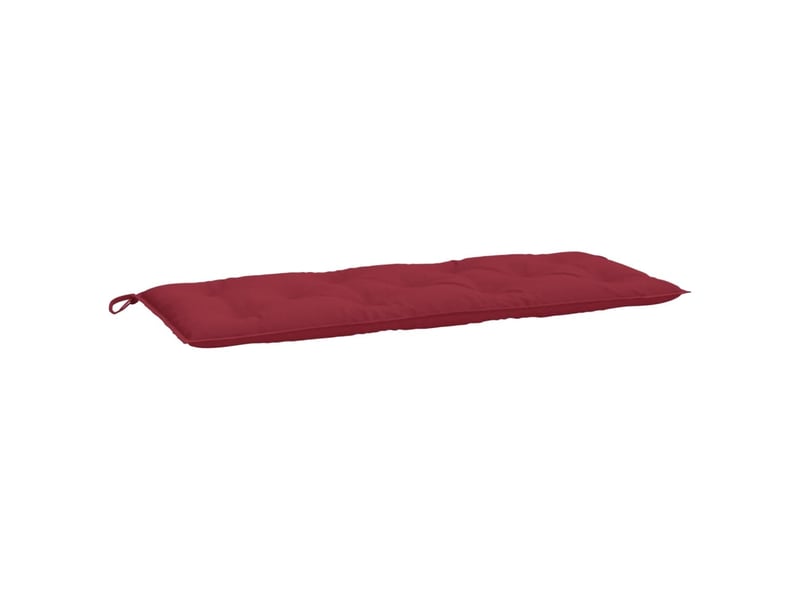  Coussin de banc de jardin, coussin d'assise rouge bordeaux 120x50x7 cm cf52811  - Conforama A