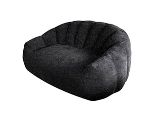 Fauteuil fixe  <strong></strong> Tissu noir