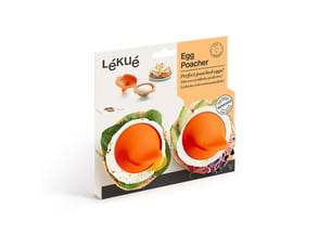 Set de 2 cuit œuf poché orange