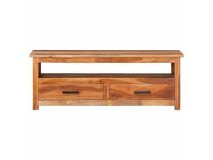 Meuble tv coloris marron 118 cm <strong></strong>  <strong></strong>