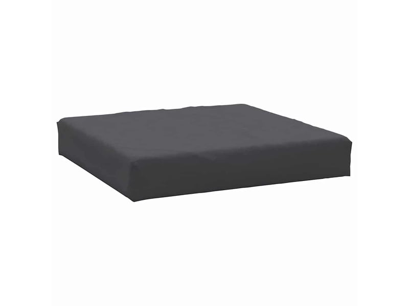 Lot de 3 coussins de palette, coussins de canapé anthracite tissu oxford cf59652 - Conforama E