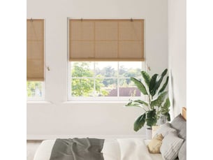 Store enrouleur, store à rouleau marron 150 x 220 cm bambou cf45299