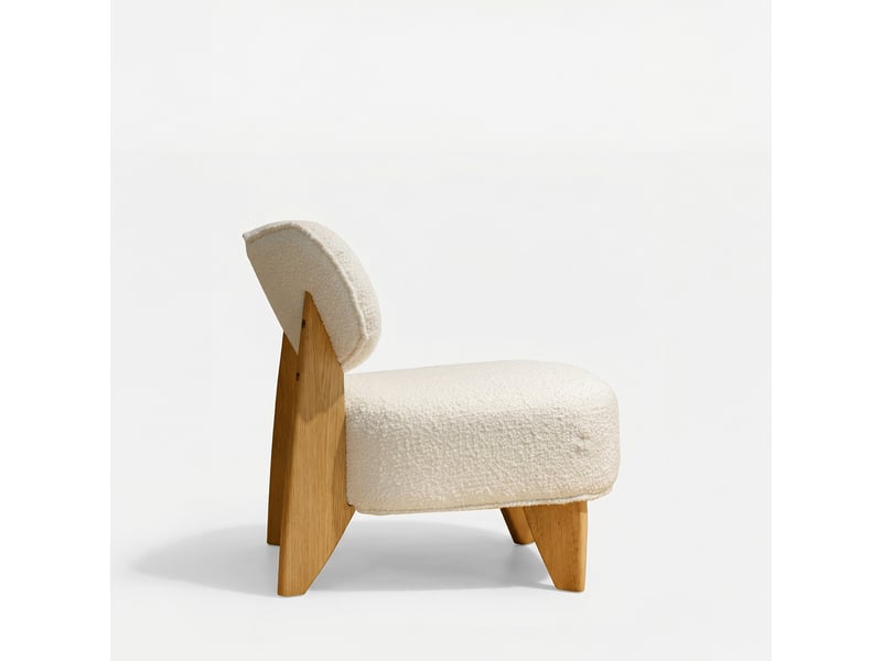  Fauteuil como écru - laine bouclée 3CA58.AS.1D.02 - Conforama D