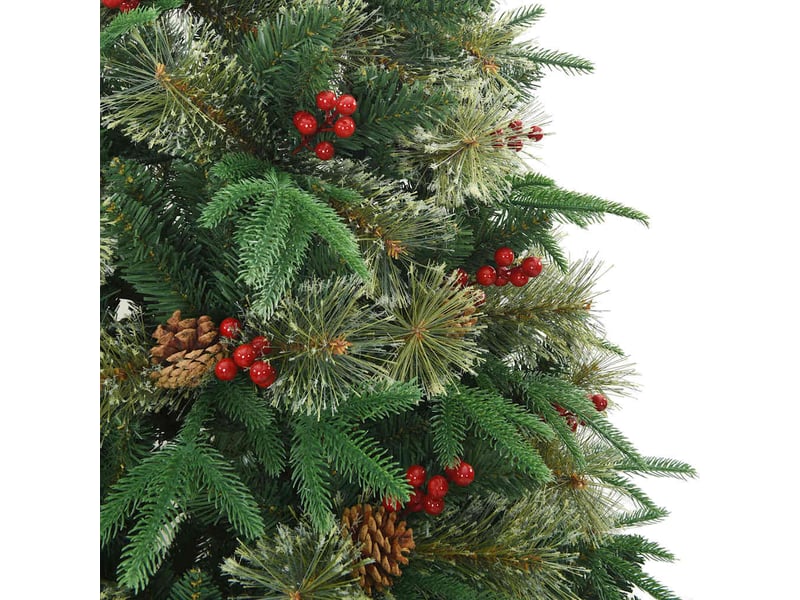 Sapin de noël - arbre de noël artificiel à branches articulées vert 240 cm - Conforama E
