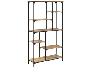 Étagère 5 niveaux, étagère de rangement 99 x 35,5 x 176 cm bois d'ingénierie