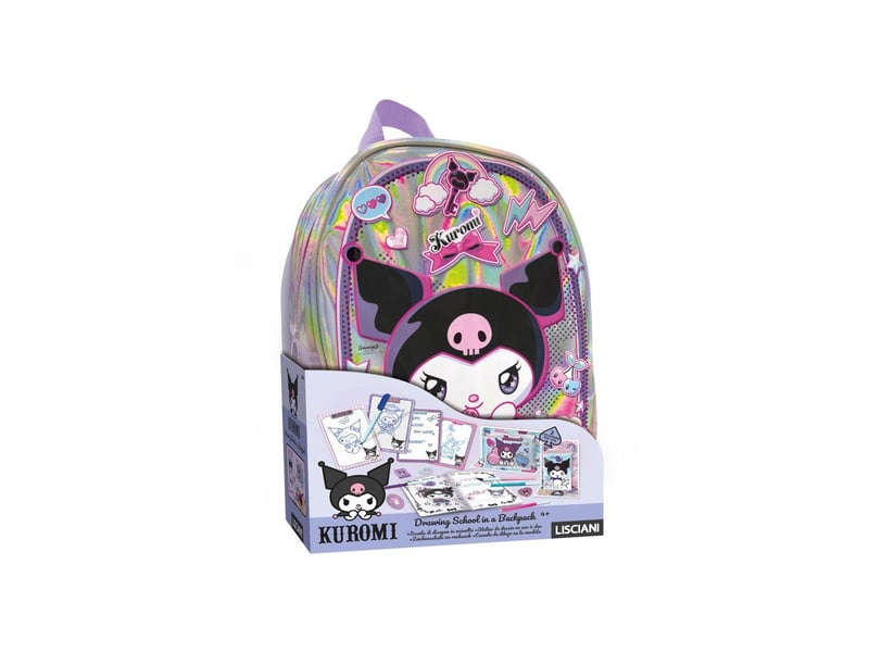  Sac a dos ecole enfant activités créatives kuromi avec pages a colorier et crayons LIS8008324119691 - Conforama A