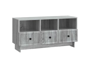 Meuble tv coloris gris 102 cm <strong></strong>  <strong></strong>