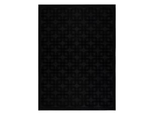 Tapis aura j2556a noir anthracite - géométrique, structurel, moderne 140x190 cm