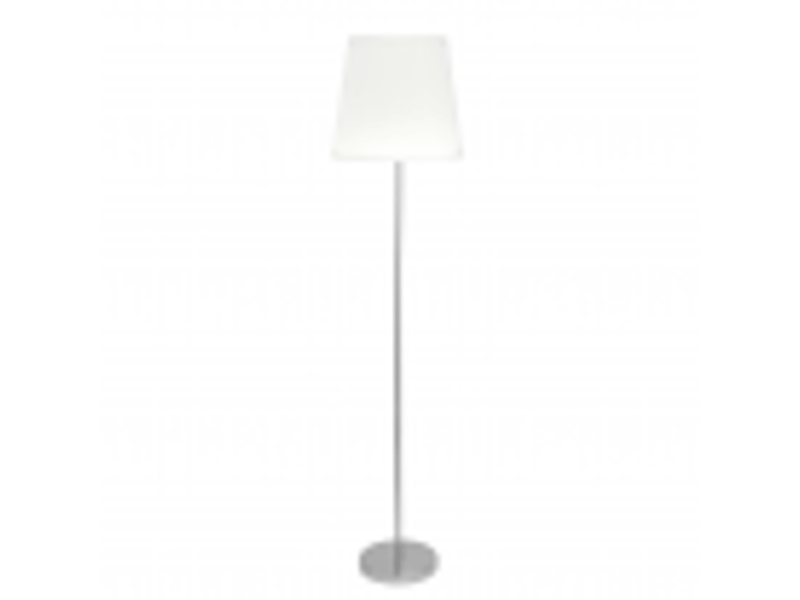  Lampadaire fabrilamp maldívas e27 coloris nickel blanc 175 x 40 x 40 cm 110641003 - Conforama B