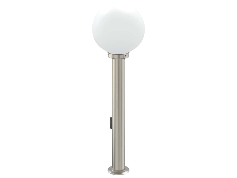  Borne lumineuse avec sortie 80 cm en acier inoxydable ip44 shl15611  - Conforama E