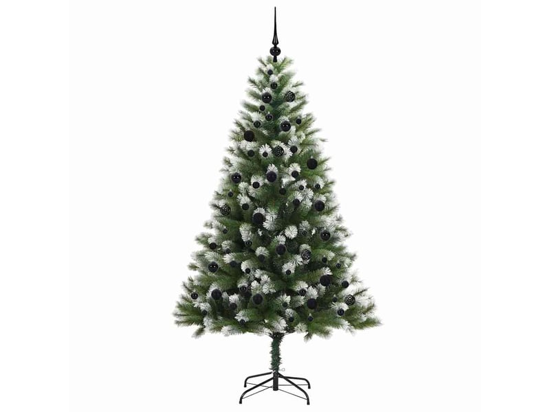  Sapin de noël - arbre de noël artificiel avec neige artificielle 300 led  - Conforama D