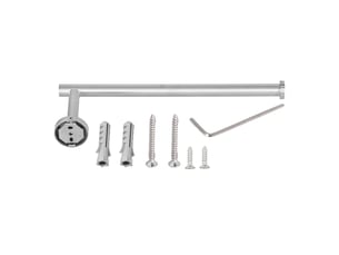 304 porte-serviettes en acier inoxydable, porte-papiers muraux, porte-serviettes pour