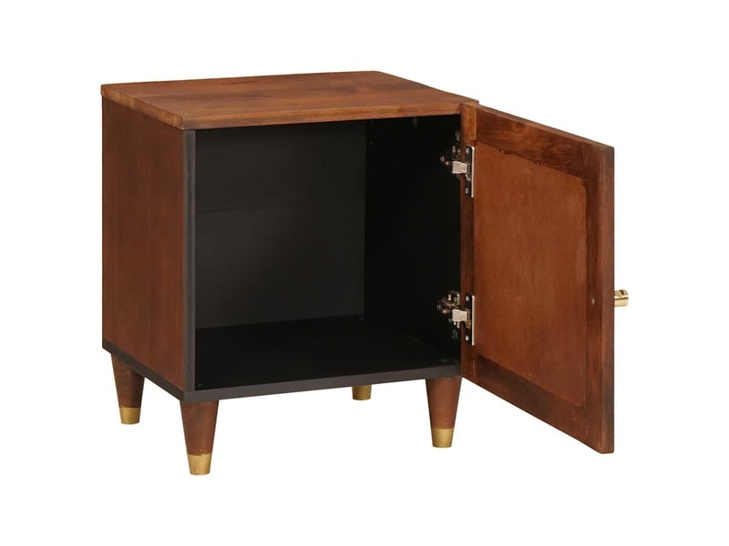 Table de chevet - cabinet de chevet - table de nuit 2 pièces marron 40 x 33,5 x 46 cm - Conforama B
