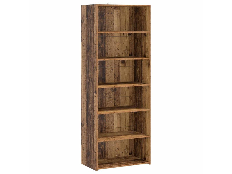  Buffet salon, buffet de rangement bois ancien 70x41x185 cm bois d'ingénierie  - Conforama A