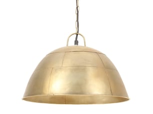 Lampe suspendue, suspension luminaire industrielle vintage 25 w laiton rond 41 cm e27