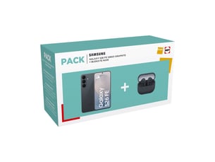 Smartphone 5g galaxy s26 fe double nano sim 128 go graphite + ecouteurs sans fil buds3 fe noir