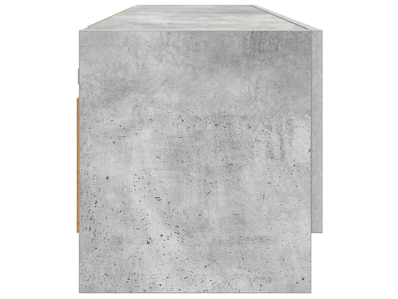  Garde-robe chambre, armoire de rangement gris béton 70x32,5x35 cm bois d'ingénierie  - Conforama E