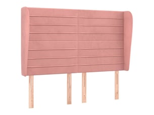 Tete de lit A poser largeur 147 cm rose