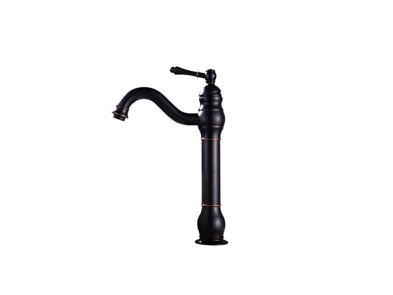  Robinet salle bain haut peut pivoter à 360 °mitigeur lavabo noir  - Conforama A