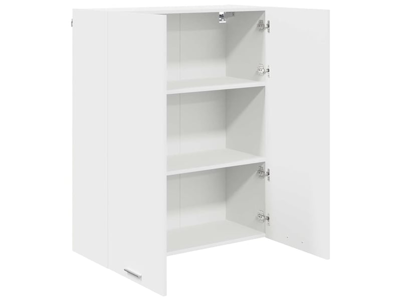  Meuble de rangement cuisine, armoire suspendue blanc 80x31x100cm bois d'ingénierie  - Conforama E