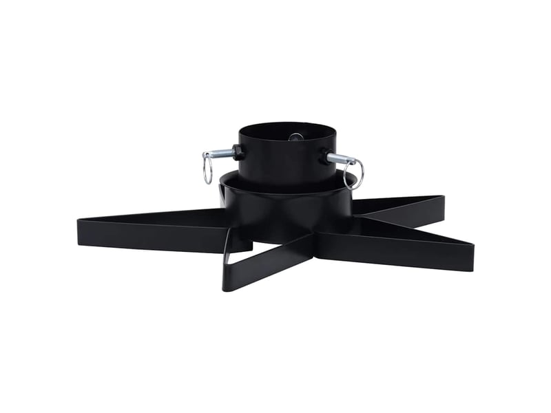  Support de sapin de noël noir 47x47x13,5 cm  - Conforama C
