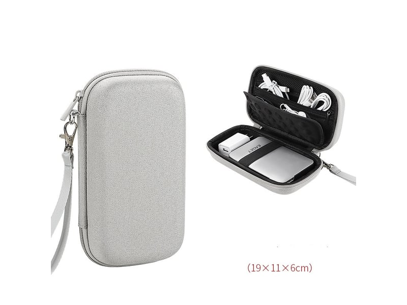  Étui pour disque dur 2,5 pouces – compatible ssd, hdd, câbles, cartes sd, clé usb et batterie externe  - Conforama A