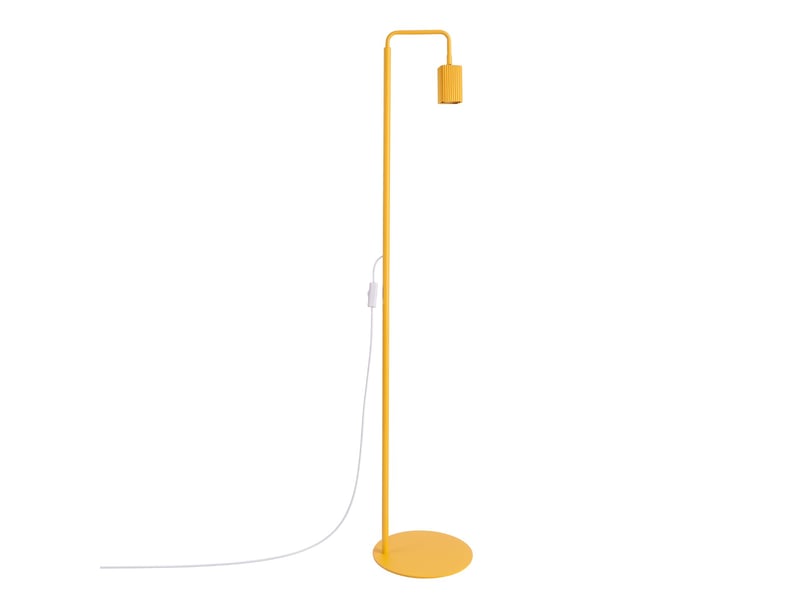 Lampadaire rayo 1 jaune aluminium moderne 160x30x30cm SL.3272 - Conforama A