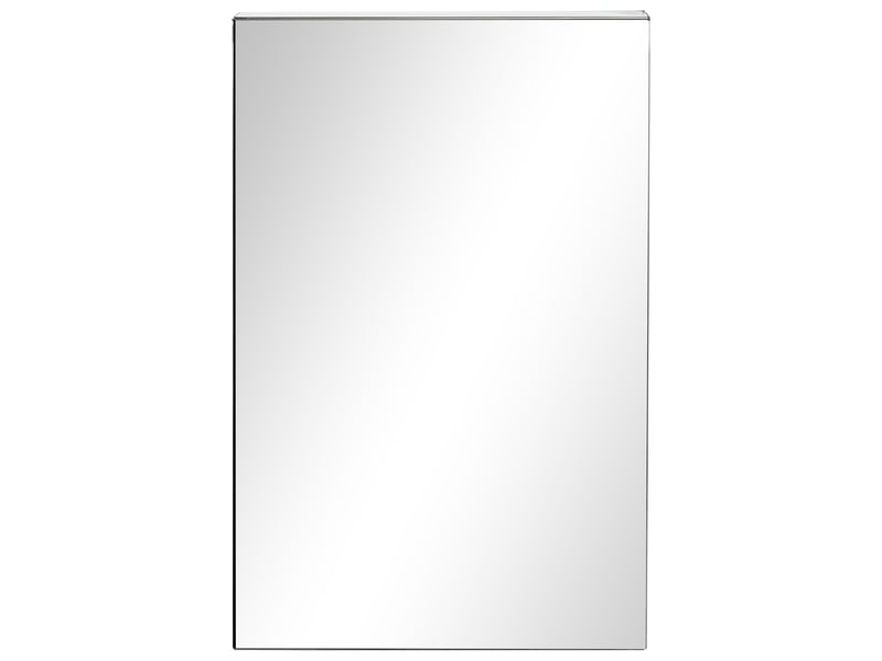  Armoire miroir de salle de bain en acier inoxydable armoire murale de toilette 39 x 12 x 60 cm  - Conforama B