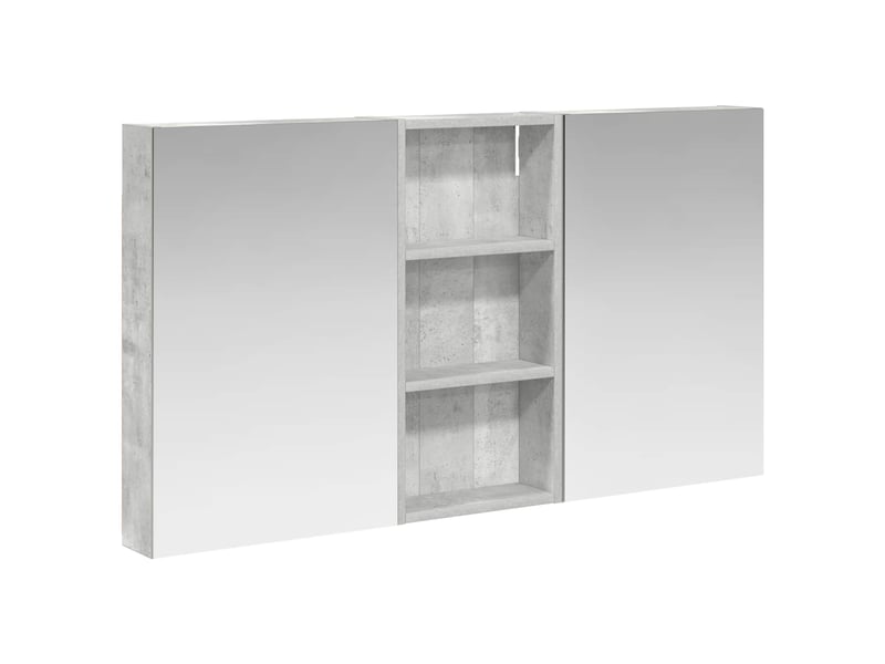 Ensemble de meubles de salle de bain 3 pcs 110x10.5x60.5 cm shl508 - Conforama A