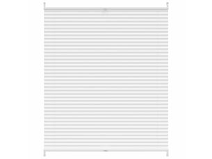 Store plissé, store de fenêtre 110x100 cm blanc cf46628