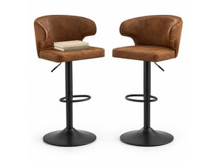 Bar coloris marron <strong>MEULVA</strong> <strong></strong> - 45 cm