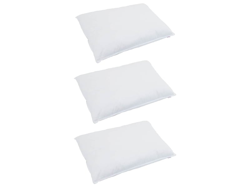  Ensemble de duvet avec oreiller 3 pièces - couette blanc plume de canard  - Conforama A
