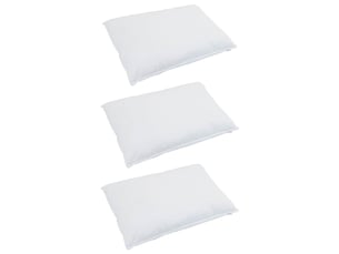 Ensemble de duvet avec oreiller 3 pièces - couette blanc plume de canard