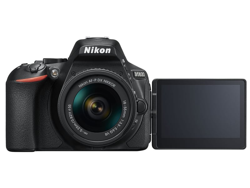 Appareil photo numérique reflex NIKON D5600 +18-55VR - Conforama E