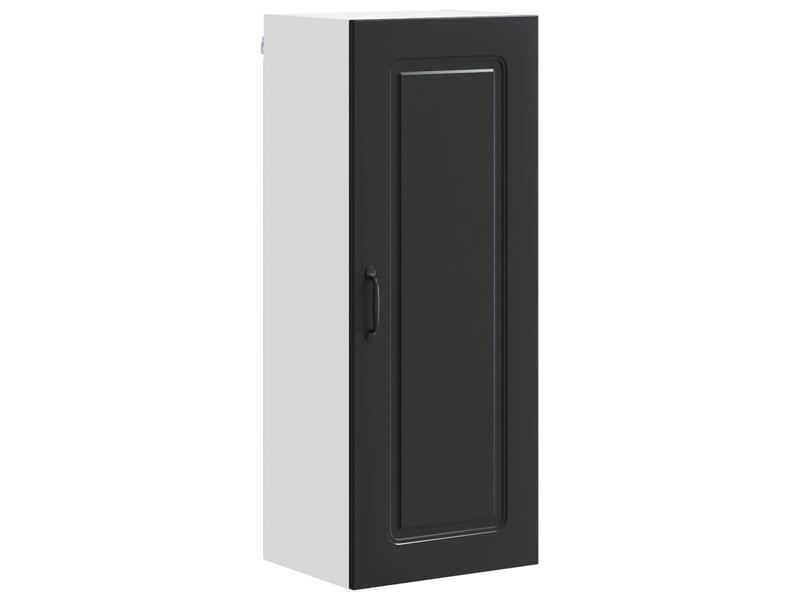  Meuble mural de cuisine | armoire de cuisine noir 40x31x100cm shl5379  - Conforama A