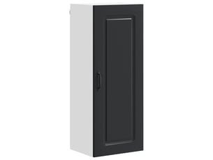 Meuble mural de cuisine | armoire de cuisine noir 40x31x100cm shl5379