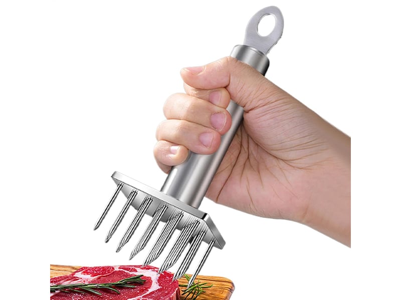  Attendrisseur de steak, agrafeuse d'attendrisseur de viande attendrisseurs de volaille avec batteur à viande attendrisseur de marteau à viande  - Conforama A