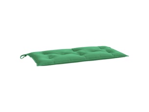 Coussin de banc de jardin, coussin d'assise vert 100x50x7 cm tissu oxford cf52849